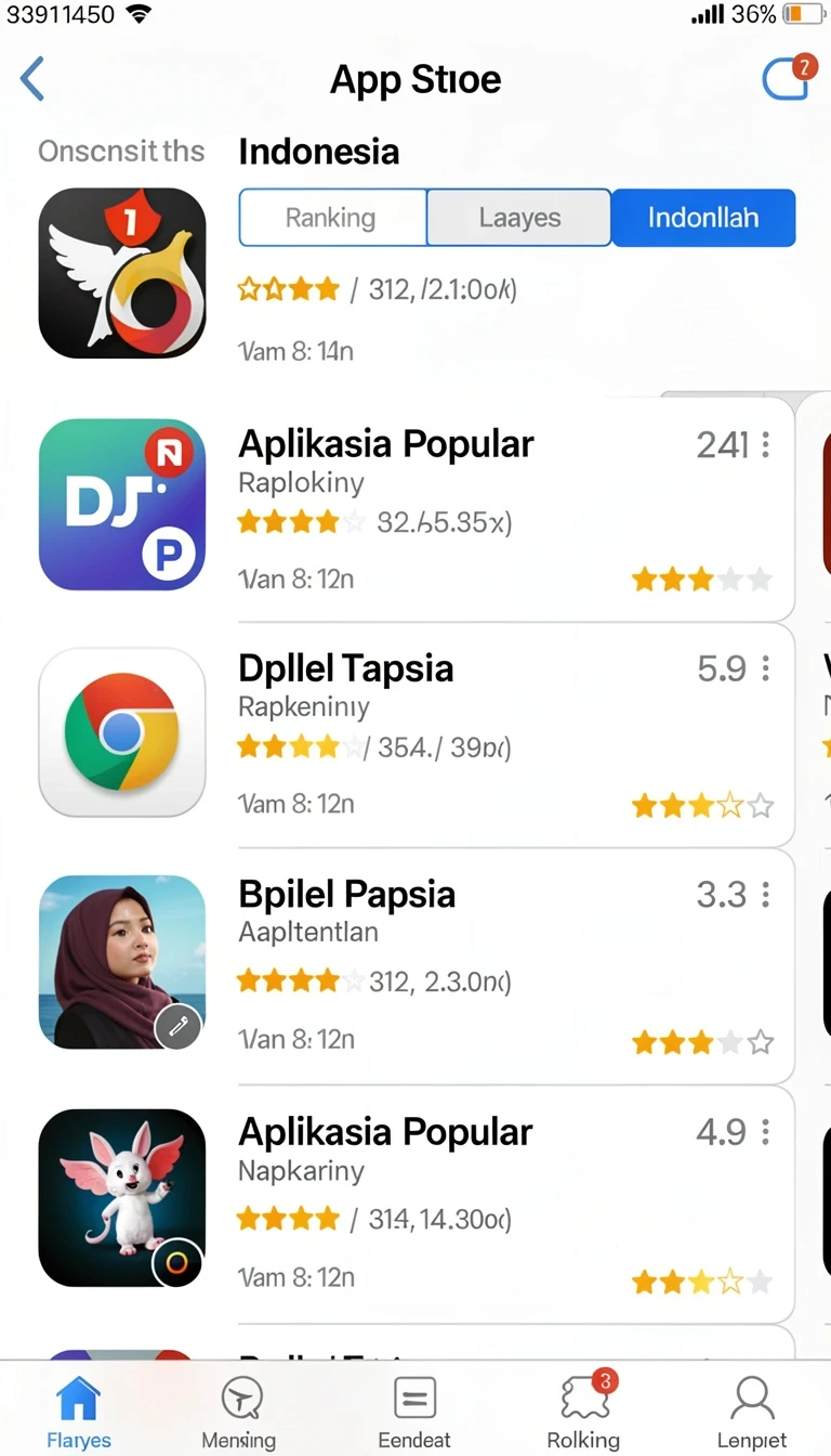 Beragam pilihan permainan menarik dalam aplikasi 2757 App APK Terbaru.